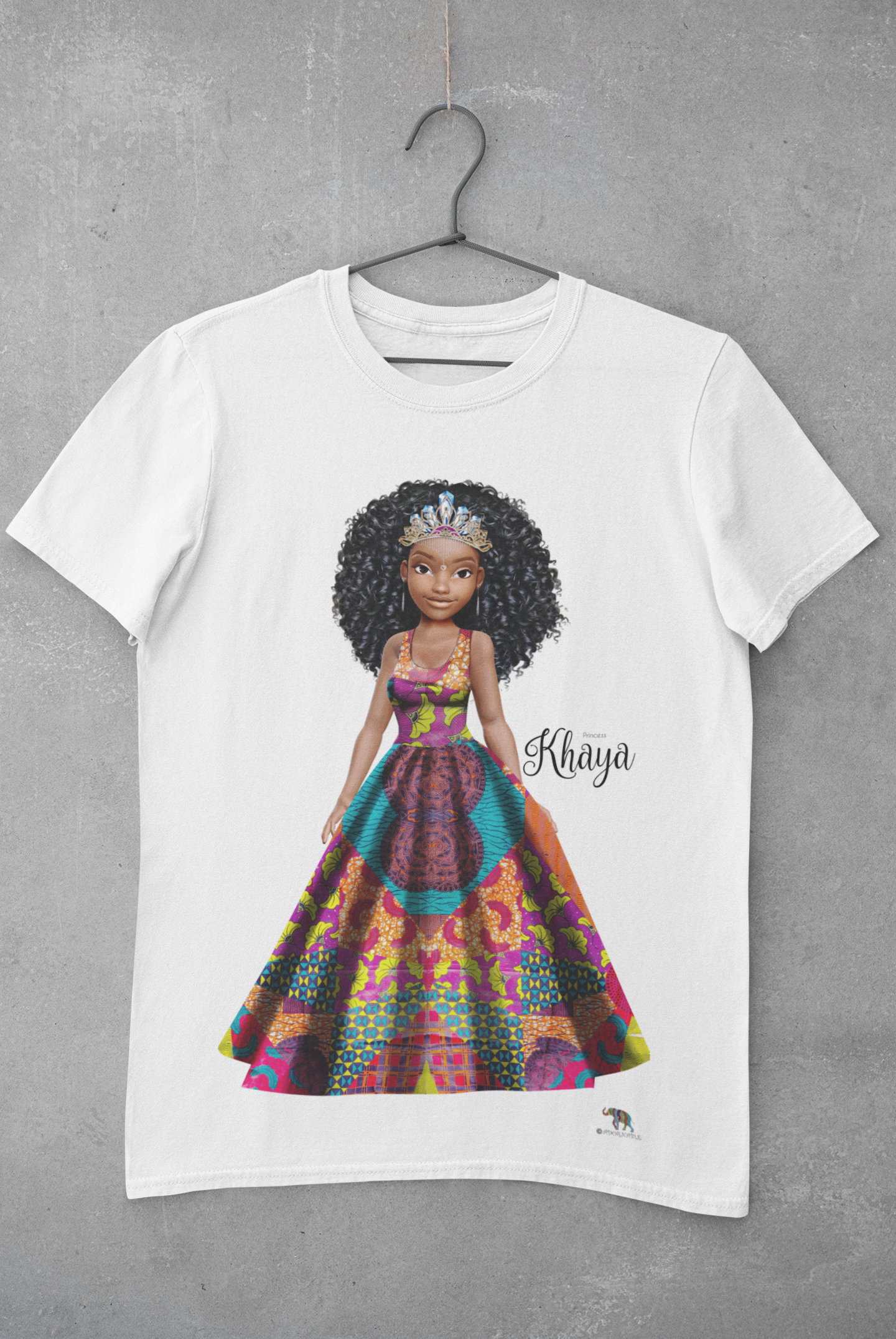 Adult Princess Khaya  Short Sleeve V-Neck t-shirt